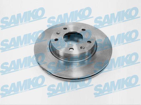 Samko A4000V Тормозной диск вентилируемый, 1 шт. A4000V: Отличная цена - Купить в Польше на 2407.PL!
