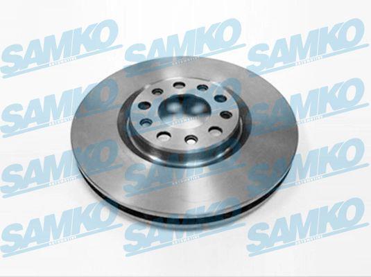 Samko A2010V Ventilated disc brake, 1 pcs. A2010V: Buy near me in Poland at 2407.PL - Good price!