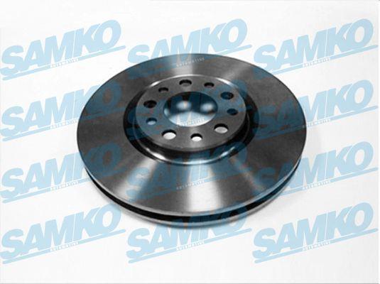 Samko A2002V Тормозной диск вентилируемый, 1 шт. A2002V: Отличная цена - Купить в Польше на 2407.PL!