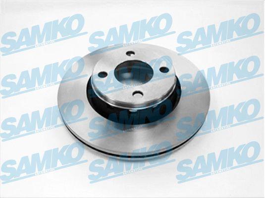 Samko A1381V Ventilated disc brake, 1 pcs. A1381V: Buy near me in Poland at 2407.PL - Good price!