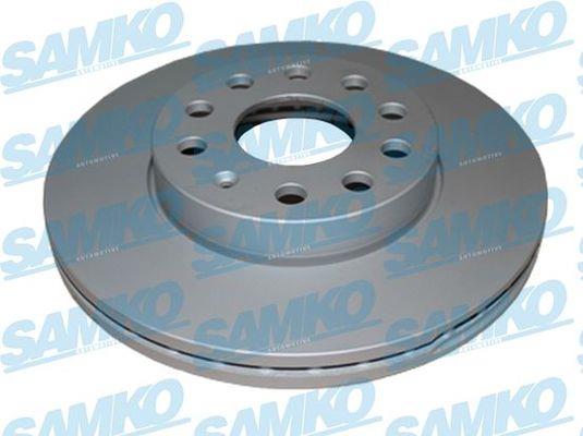 Samko A1054V Тормозной диск вентилируемый, 1 шт. A1054V: Отличная цена - Купить в Польше на 2407.PL!
