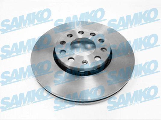 Samko A1052V Ventilated disc brake, 1 pcs. A1052V: Buy near me in Poland at 2407.PL - Good price!