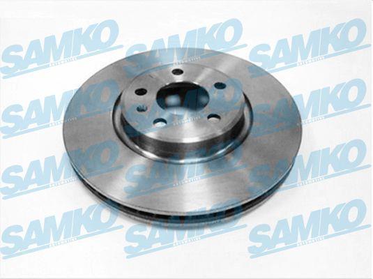 Samko A1043V Ventilated disc brake, 1 pcs. A1043V: Buy near me in Poland at 2407.PL - Good price!