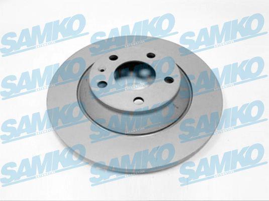 Samko A1041P Тормозной диск невентилируемый A1041P: Отличная цена - Купить в Польше на 2407.PL!