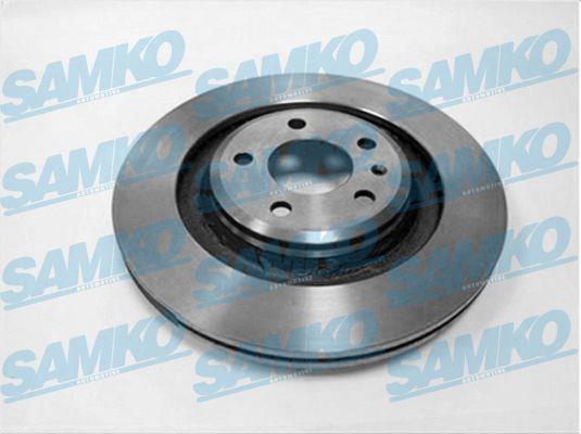 Samko A1040V Rear ventilated brake disc A1040V: Buy near me in Poland at 2407.PL - Good price!