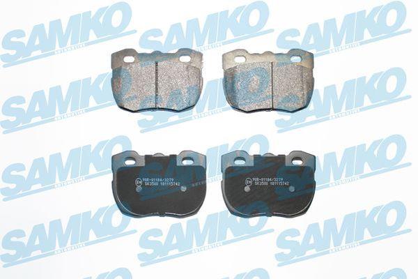 Samko 5SP742 Brake Pad Set, disc brake 5SP742: Buy near me in Poland at 2407.PL - Good price!