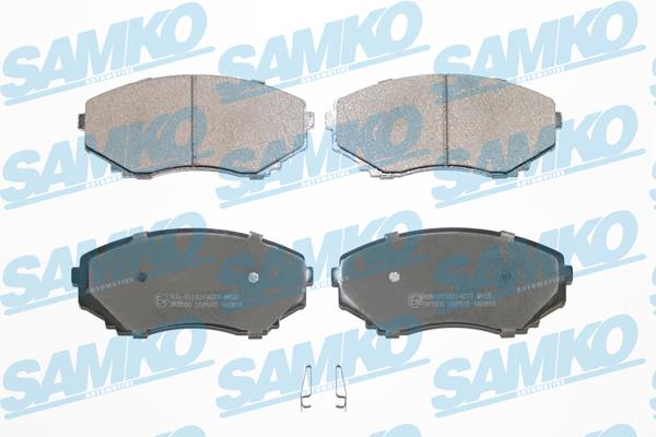 Samko 5SP570 Тормозные колодки дисковые, комплект 5SP570: Отличная цена - Купить в Польше на 2407.PL!