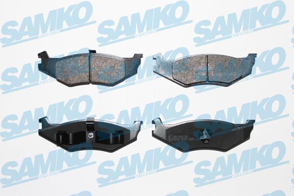 Samko 5SP456 Тормозные колодки дисковые, комплект 5SP456: Отличная цена - Купить в Польше на 2407.PL!