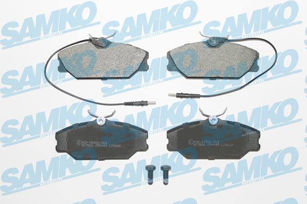 Samko 5SP445 Тормозные колодки дисковые, комплект 5SP445: Отличная цена - Купить в Польше на 2407.PL!