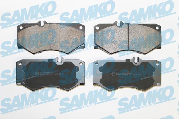Samko 5SP408 Тормозные колодки дисковые, комплект 5SP408: Купить в Польше - Отличная цена на 2407.PL!
