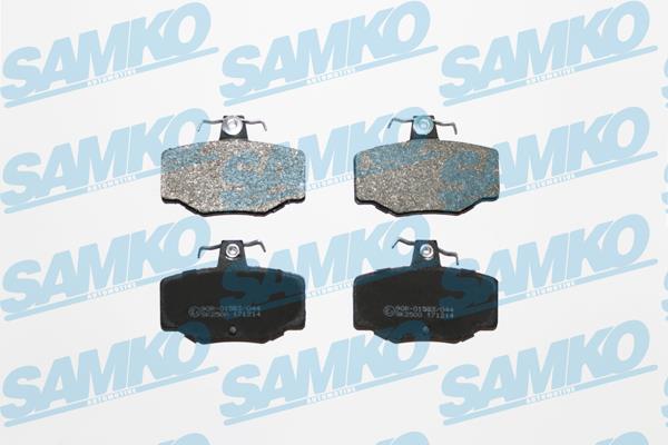 Samko 5SP387 Тормозные колодки дисковые, комплект 5SP387: Отличная цена - Купить в Польше на 2407.PL!