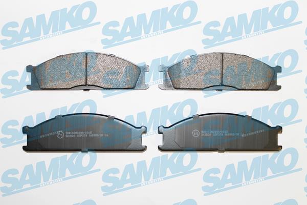 Samko 5SP379 Тормозные колодки дисковые, комплект 5SP379: Купить в Польше - Отличная цена на 2407.PL!