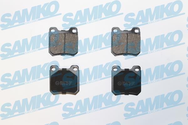 Samko 5SP334 Тормозные колодки дисковые, комплект 5SP334: Отличная цена - Купить в Польше на 2407.PL!