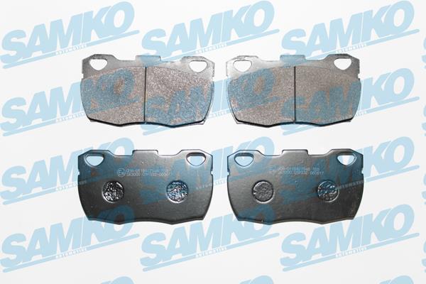 Samko 5SP332 Тормозные колодки дисковые, комплект 5SP332: Отличная цена - Купить в Польше на 2407.PL!