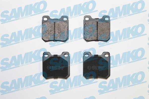 Samko 5SP206 Тормозные колодки дисковые, комплект 5SP206: Отличная цена - Купить в Польше на 2407.PL!