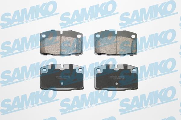 Samko 5SP190 Тормозные колодки дисковые, комплект 5SP190: Отличная цена - Купить в Польше на 2407.PL!
