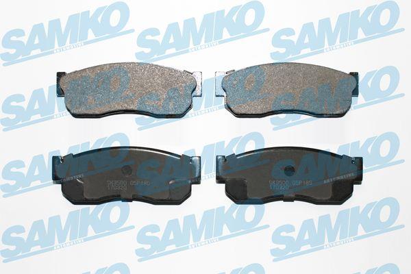 Samko 5SP185 Тормозные колодки дисковые, комплект 5SP185: Отличная цена - Купить в Польше на 2407.PL!