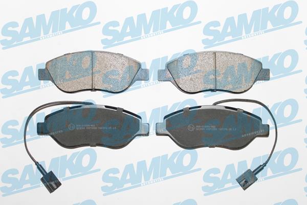 Samko 5SP1658 Тормозные колодки дисковые, комплект 5SP1658: Отличная цена - Купить в Польше на 2407.PL!