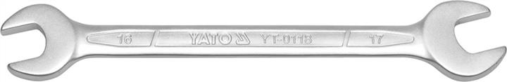 Yato YT-0112 Klucz płaski, satynowy 10x 13 mm YT0112: Dobra cena w Polsce na 2407.PL - Kup Teraz!