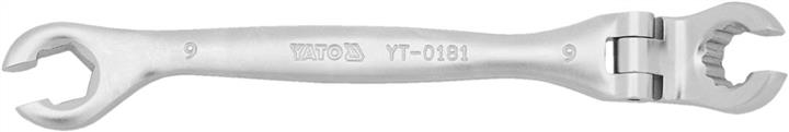 Yato YT-0181 Klucz oczkowy półotwarty z przegubem 9 mm YT0181: Atrakcyjna cena w Polsce na 2407.PL - Zamów teraz!