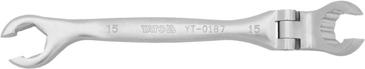 Yato YT-0187 Ключ разрезной с шарниром 15мм YT0187: Отличная цена - Купить в Польше на 2407.PL!