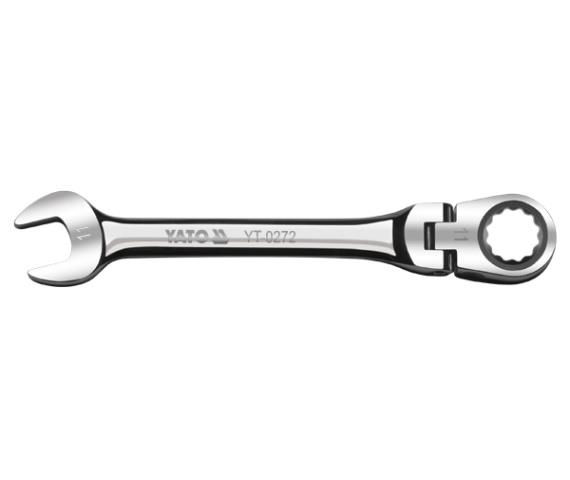 Yato YT-0272 Flexible ratchet combination wrench 11 mm YT0272: Buy near me in Poland at 2407.PL - Good price!
