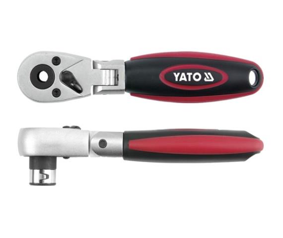 Yato YT-0329 Stubby bit drive flexible ratchet handle YT0329: Dobra cena w Polsce na 2407.PL - Kup Teraz!