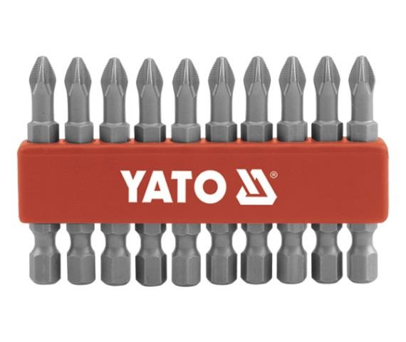 Yato YT-0479 Набір біт хрестових РН3 1/4 50мм 10шт YT0479: Приваблива ціна - Купити у Польщі на 2407.PL!