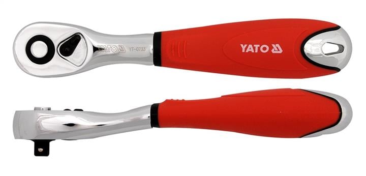Yato YT-0733 Quick release curved ratchet handle 1/4" YT0733: Buy near me in Poland at 2407.PL - Good price!