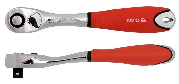 Yato YT-0735 Трещотка с изогнутой ручкой 1/2" YT0735: Отличная цена - Купить в Польше на 2407.PL!