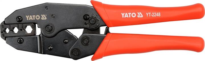 Yato YT-2248 Ratchet crimping pliers rg6-rg62 YT2248: Buy near me in Poland at 2407.PL - Good price!