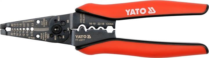 Yato YT-2277 Съёмник изоляции 0,5-6 мм, 210 мм YT2277: Отличная цена - Купить в Польше на 2407.PL!