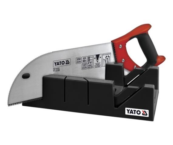 Yato YT-3150 Plastic mitre box with dovetial saw 350 mm YT3150: Buy near me in Poland at 2407.PL - Good price!