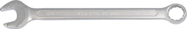 Yato YT-4877 Combination spanner, polished head 11/16" YT4877: Buy near me in Poland at 2407.PL - Good price!