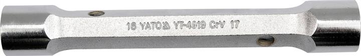 Yato YT-4920 Heavy duty tubular socket wrench 18x19 mm YT4920: Buy near me in Poland at 2407.PL - Good price!