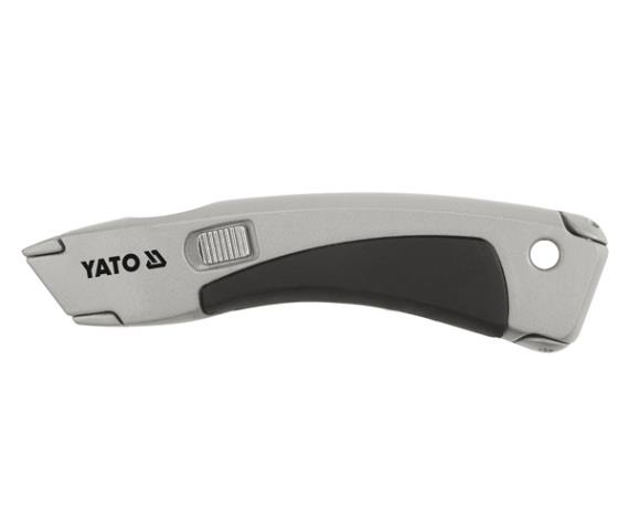 Yato YT-7521 Нож с выдвижным трапециевидным лезвием YT7521: Отличная цена - Купить в Польше на 2407.PL!