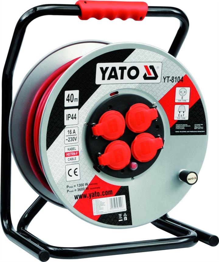 Yato YT-8103 Cable reel 30m YT8103: Dobra cena w Polsce na 2407.PL - Kup Teraz!