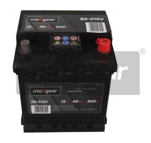 Maxgear 85-0102 Akumulator Maxgear 12V 40AH 340A(EN) R+ 850102: Dobra cena w Polsce na 2407.PL - Kup Teraz!