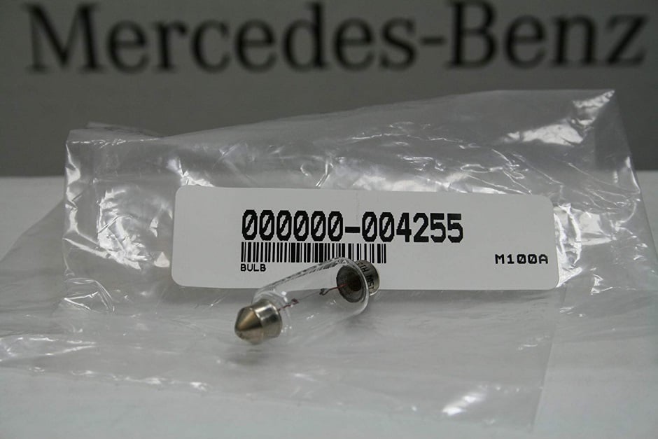 Mercedes N 000000 004255 Glow bulb T15 12V 15W N000000004255: Buy near me in Poland at 2407.PL - Good price!
