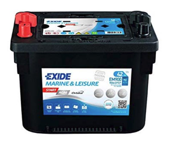 Exide EM900 Аккумулятор Exide Start AGM 12В 42Ач 700А(EN) L+ EM900: Отличная цена - Купить в Польше на 2407.PL!