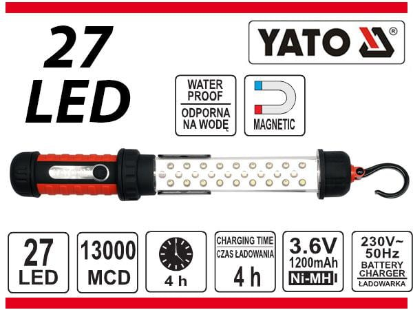 Yato YT-08523 Work led lamp YT08523: Buy near me in Poland at 2407.PL - Good price!