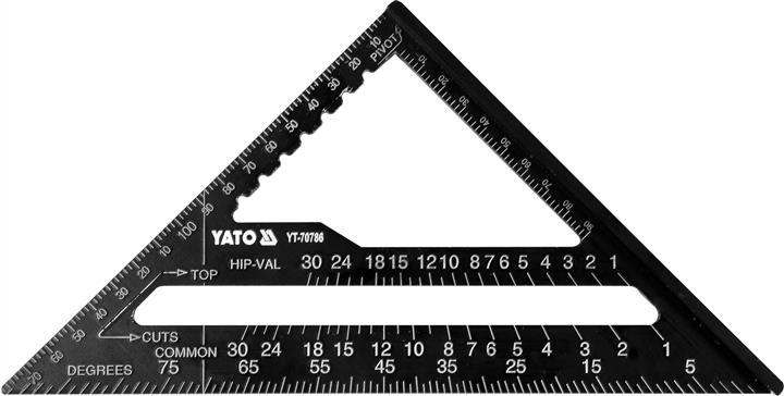 Yato YT-70786 Kątownik ciesielski 180 mm do krokwi YT70786: Dobra cena w Polsce na 2407.PL - Kup Teraz!