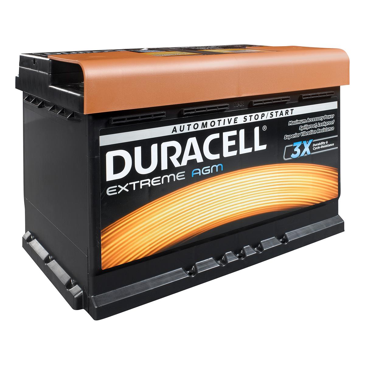 Duracell DE 80 AGM Starterbatterie Duracell Extreme AGM 12V 80Ah 800A(EN) R+ DE80AGM: Kaufen Sie zu einem guten Preis in Polen bei 2407.PL!