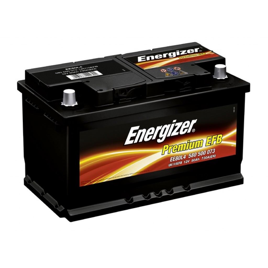 Energizer EE80L4 Akumulator Energizer Premium EFB 12V 80AH 730A(EN) R+ EE80L4: Dobra cena w Polsce na 2407.PL - Kup Teraz!