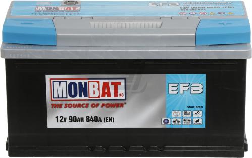 Monbat 590002084 Akumulator Monbat EFB 12V 90AH 840A(EN) P+ 590002084: Atrakcyjna cena w Polsce na 2407.PL - Zamów teraz!