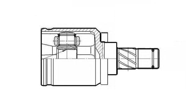 Stellox 160 1065-SX Constant Velocity Joint (CV joint), internal 1601065SX: Buy near me in Poland at 2407.PL - Good price!