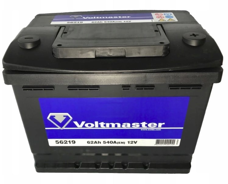 Voltmaster 56219 Battery Voltmaster 12V 62AH 540A(EN) R+ 56219: Buy near me in Poland at 2407.PL - Good price!