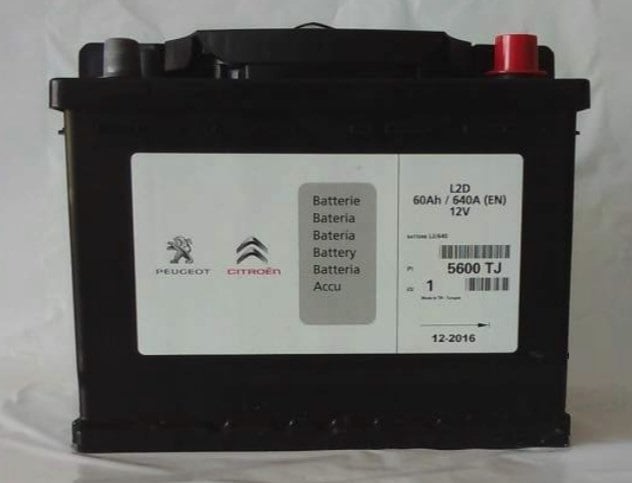 Batería Giga GI-EFBL260D. 60Ah - 560A(EN) 12V. Caja L2 (242x175x190mm) - VT  BATTERIES