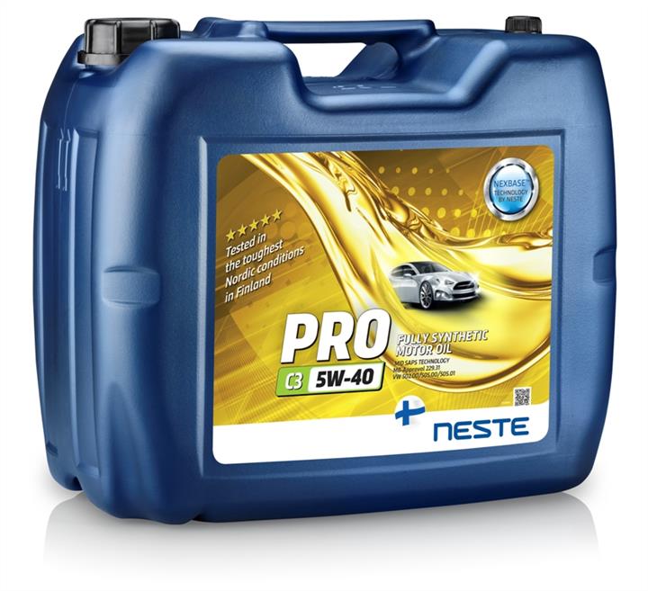 Neste 117320 Моторное масло Neste Pro C3 5W-40, 20л 117320: Отличная цена - Купить в Польше на 2407.PL!