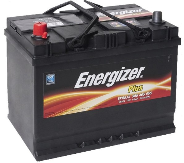 Energizer 568 405 055 Battery Energizer Plus 12V 68AH 550A(EN) L+ 568405055: Buy near me at 2407.PL in Poland at an Affordable price!